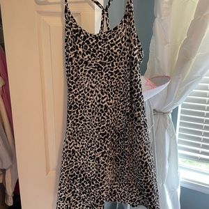Outdoor Voices Exercise Dress Cheetah Print